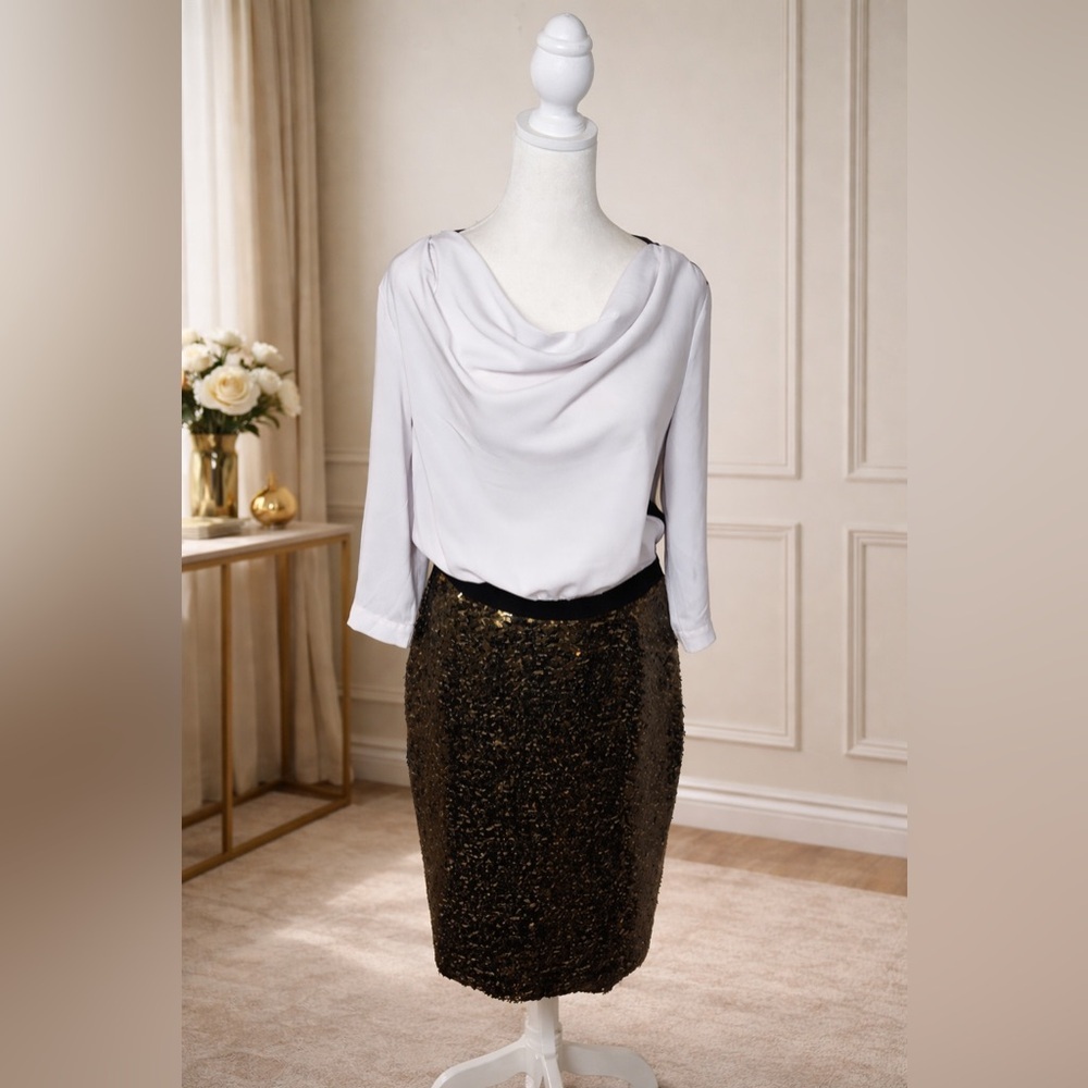DKYNC Sequin Confetti
Skirt Party Dress Sz 8